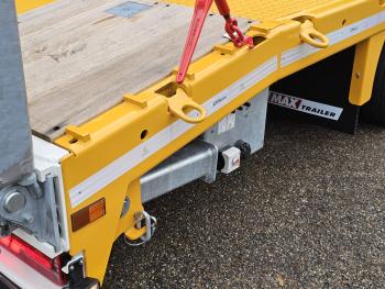 MAX trailer 100-N-2-8.60-U / 2 AXLE SEMI / HYDR RAMPEN / NEW!